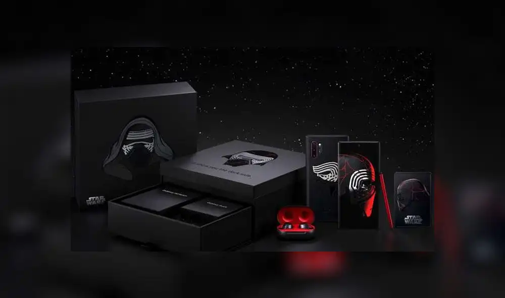 Esta versión del Samsung Galaxy Note 10+ tendrá accesorios para los fans de Starss Wars. Esta versión del Samsung Galaxy Note 10+ tendrá accesorios para los fans de Starss Wars.