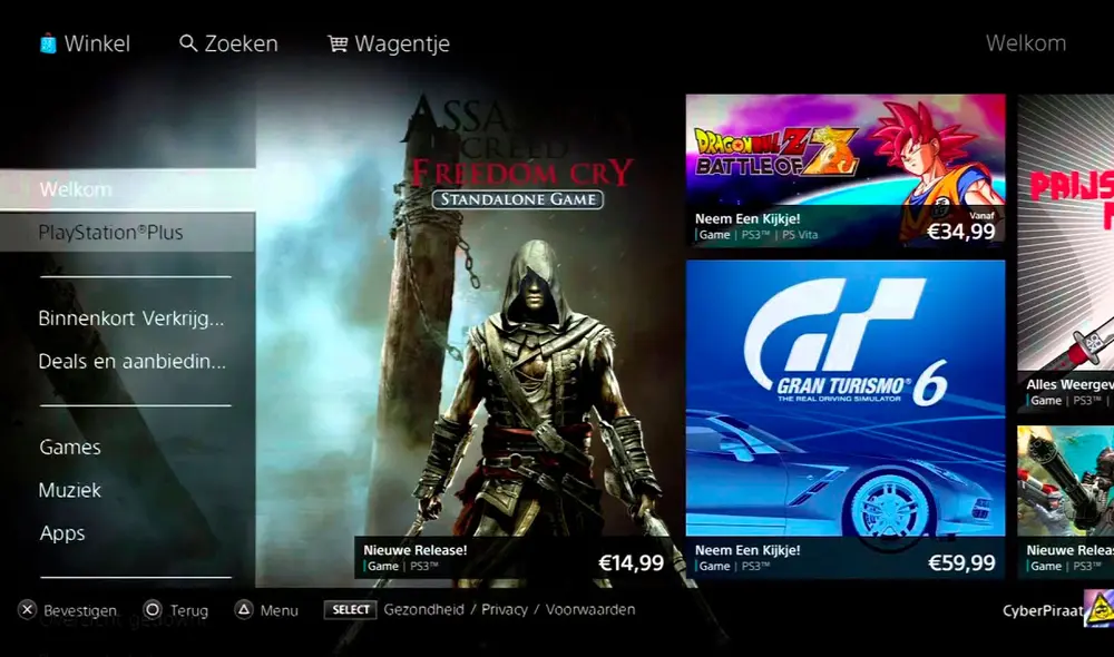 Sony lanzaría una nueva PSN Store para PS5, PC y celulares. Las plataformas pasadas mantendrían el diseño actual. Foto: YouTube