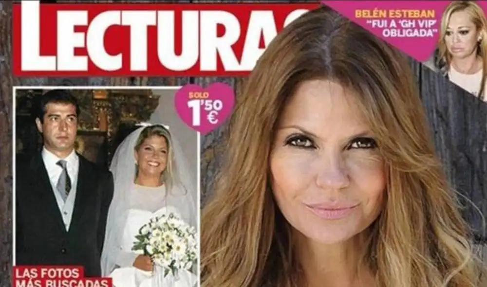 Alba Greco apareciendo en una portada de la revista Lecturas, junto con su esposo, Javier Tudela. Foto: La Vanguardia.