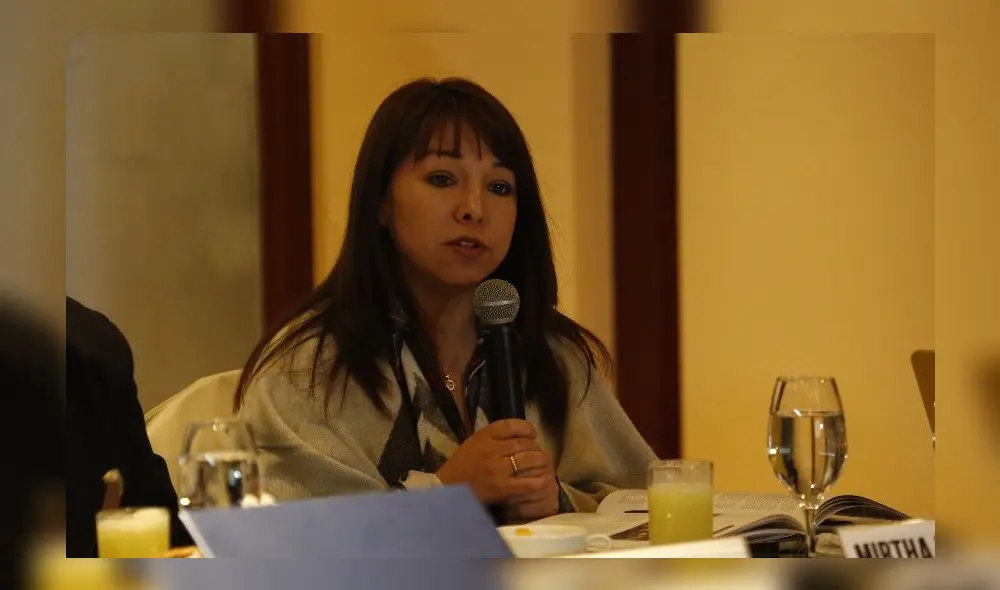 Congresista del Frente Amplio Mirtha Vásquez. Foto: La República. Congresista del Frente Amplio Mirtha Vásquez. Foto: La República.