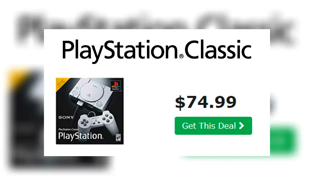 El precio de la PlayStation Classic cae a 74.99 dólares en Amazon El precio de la PlayStation Classic cae a 74.99 dólares en Amazon