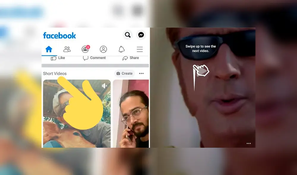 Facebook sorprende a TikTok y añade nueva función de videos cortos para Android. Foto: Dailymail.co.uk Facebook sorprende a TikTok y añade nueva función de videos cortos para Android. Foto: Dailymail.co.uk