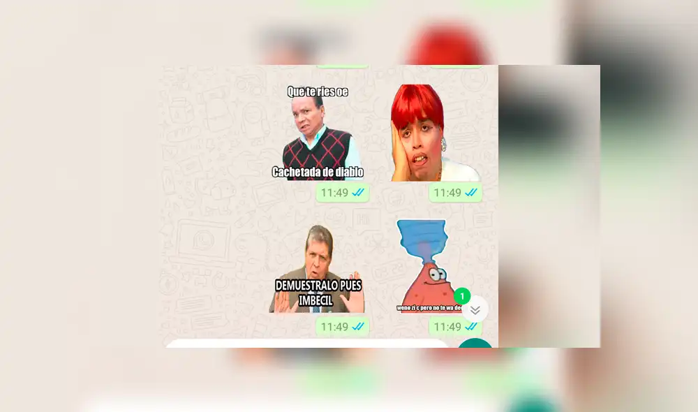 WhatsApp: Con este truco podrás enviar los mejores memes como stickers [FOTOS]