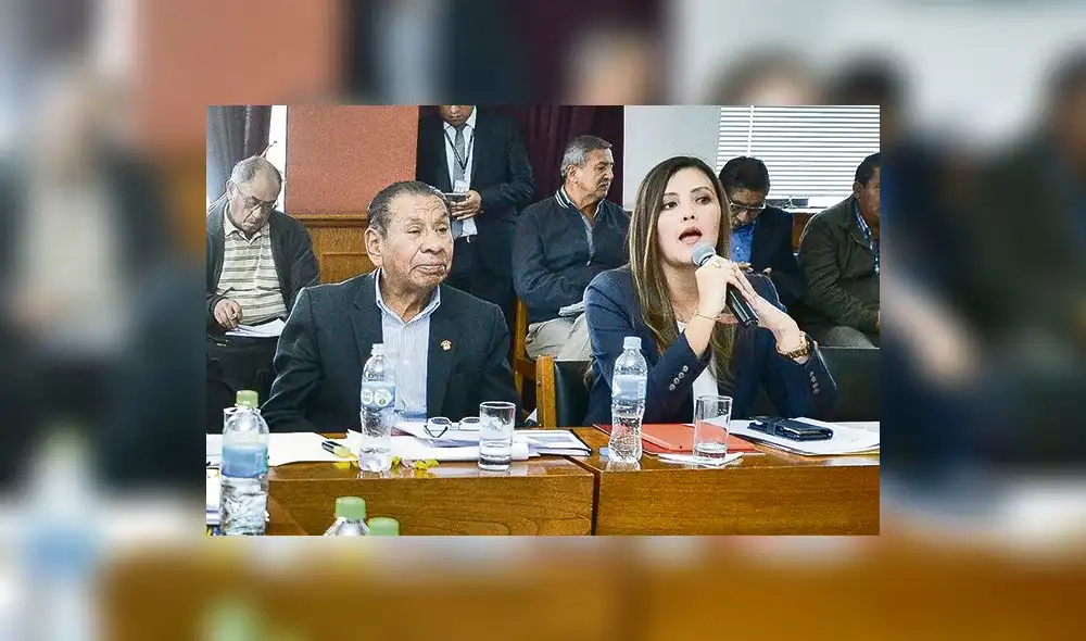 Congresistas Apaza y Aramayo se quejan de gestión de Yamila Osorio