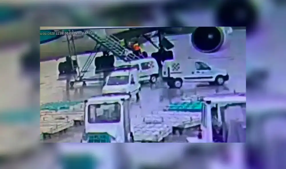 En la operación quedaron detenidas siete personas, entre ellas tres tripulantes. Foto: captura de video.