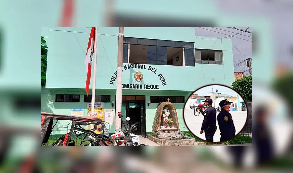 Dos policías de la Comisaría de Reque fueron detectados por coronavirus.