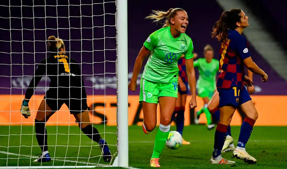 Lyon vs Wolfsburg disputarán la final de la Champions League Femenina. Foto: Twitter
