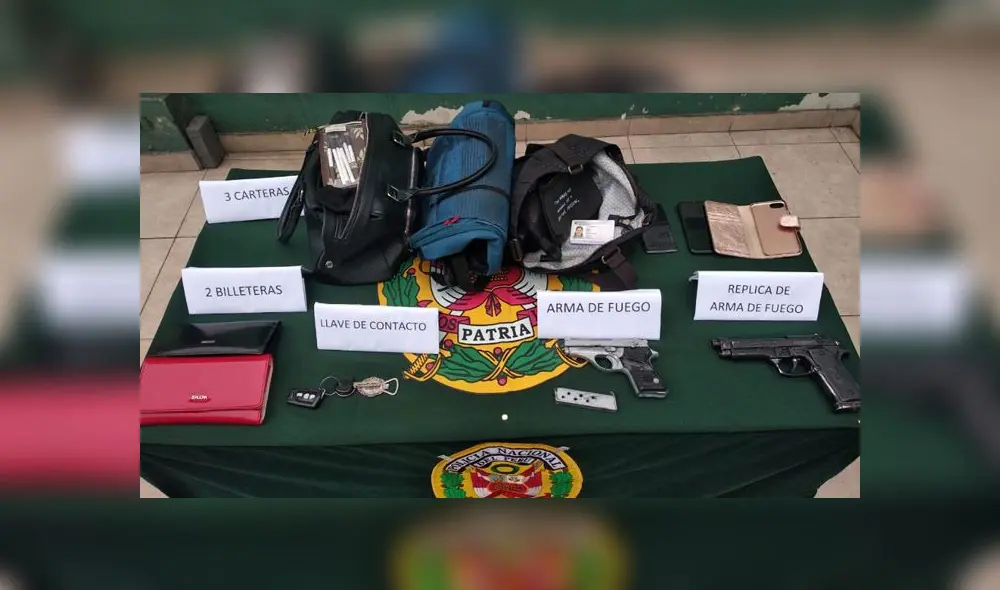 Sujetos con antecedentes fueron intervenidos en el cruce de la avenida Javier Prado y la calle Cavallini. (Foto: PNP) Sujetos con antecedentes fueron intervenidos en el cruce de la avenida Javier Prado y la calle Cavallini. (Foto: PNP)