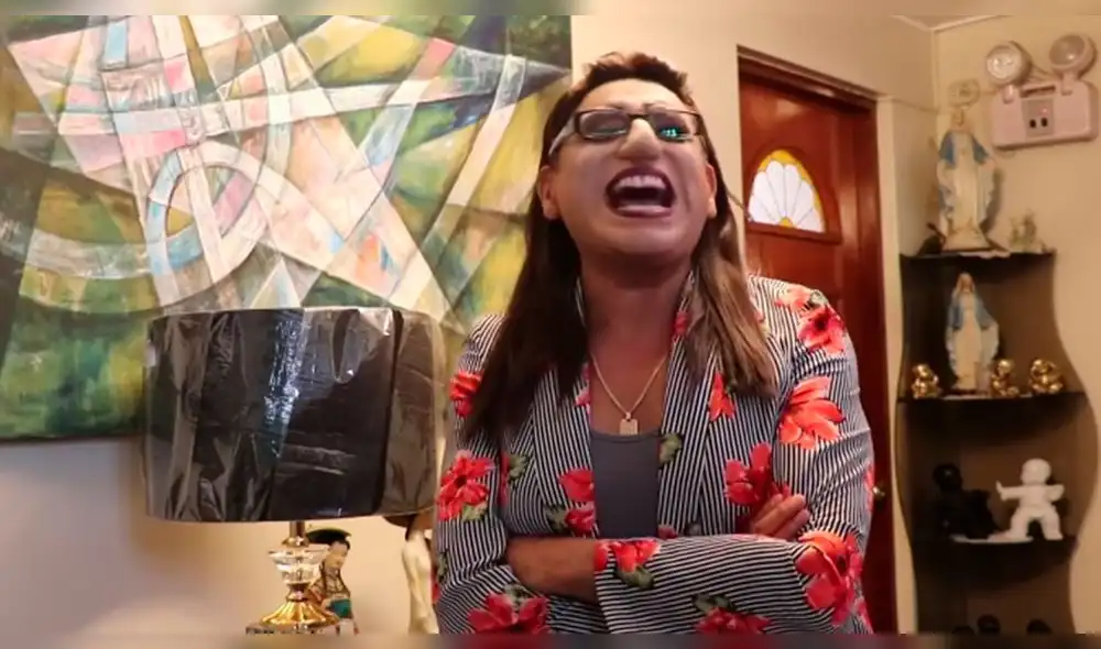 Milagros Leiva es parodiada por Carlos Álvarez tras discusión con Andrea Llosa. Foto: Captura Milagros Leiva es parodiada por Carlos Álvarez tras discusión con Andrea Llosa. Foto: Captura