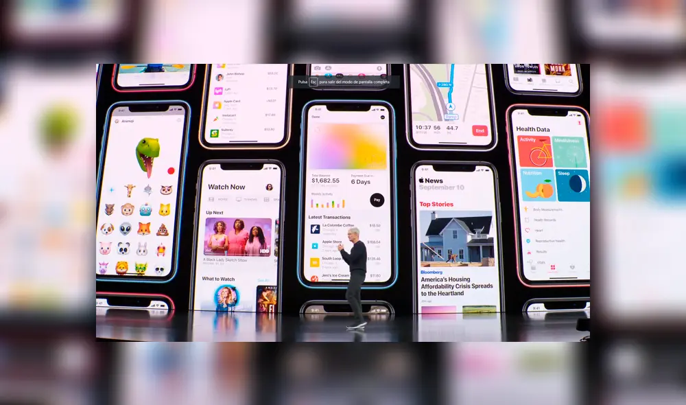 Lanzamiento del iPhone 11. Lanzamiento del iPhone 11.