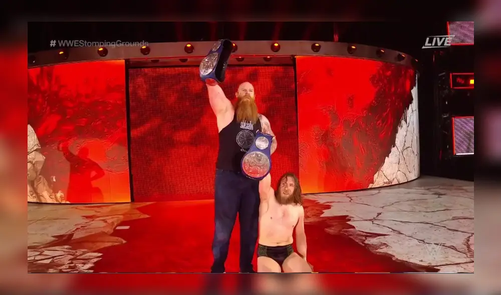 Daniel Bryan y Rowan derrotaron a Heavy Machinery (Otis y Tucker) para retener los títulos en parejas de SmackDown.