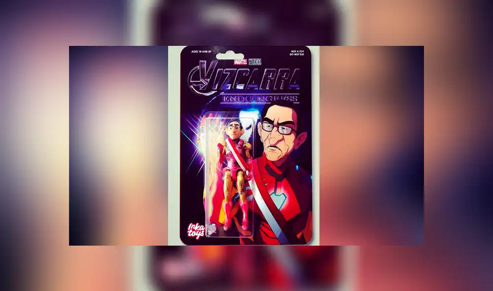 Facebook viral: tienda peruana lanza figura de acción del presidente Martín Vizcarra como Iron Man y así luce [ Facebook viral: tienda peruana lanza figura de acción del presidente Martín Vizcarra como Iron Man y así luce [
