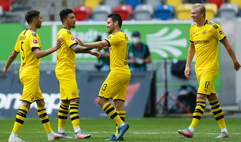 Borussia Dortmund se encuentra en el segundo lugar de la Bundesliga. Foto: AFP