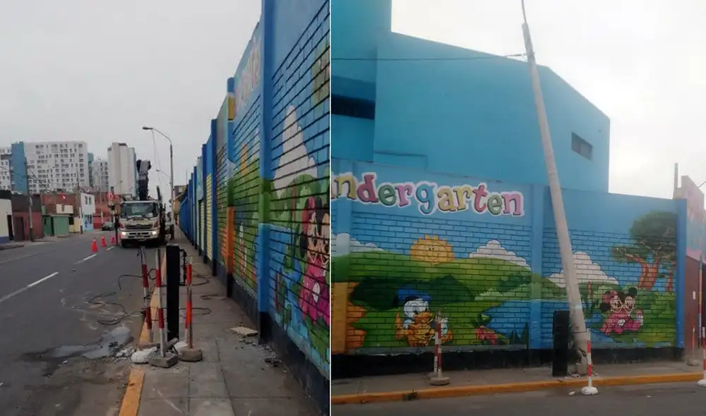 Padres de familia temían posibles accidentes. Foto: Composición/ Twitter.