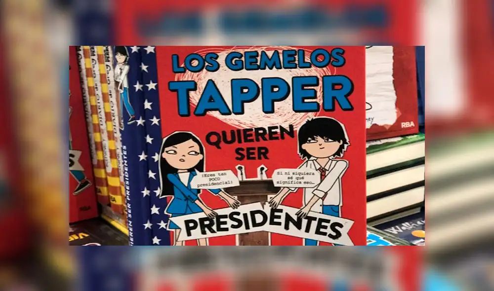 Facebook: promoción de libro “Los gemelos Tapper” se viraliza por aparente alusión
