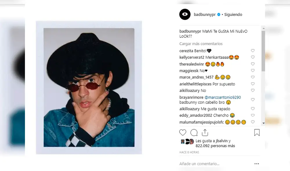 Bad Bunny impactó a fans al lucir casi irreconocible con nuevo look [FOTOS]