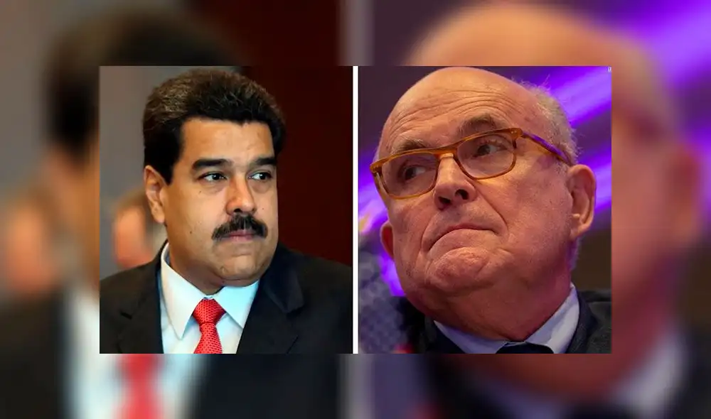 Rudolph Giuliani (d) una vez más está en el ojo del huracán por su presunta participación en la diplomacia estadounidense. Foto: difusión Rudolph Giuliani (d) una vez más está en el ojo del huracán por su presunta participación en la diplomacia estadounidense. Foto: difusión