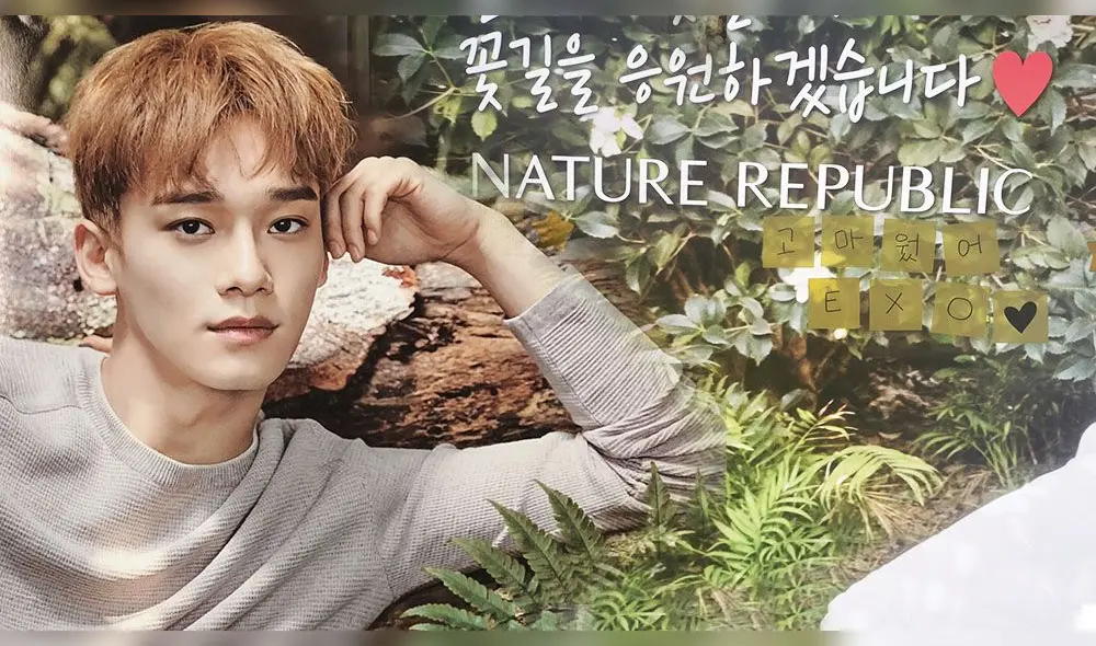 Fans de EXO llenaron la valla publicitaria de Nature Republic con 'post-its' en apoyo a idols K-pop.