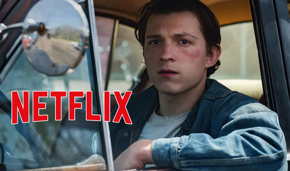 El papel de Tom Holland en El diablo a todas horas fue bien recibido por la crítica. Foto: Netflix El papel de Tom Holland en El diablo a todas horas fue bien recibido por la crítica. Foto: Netflix