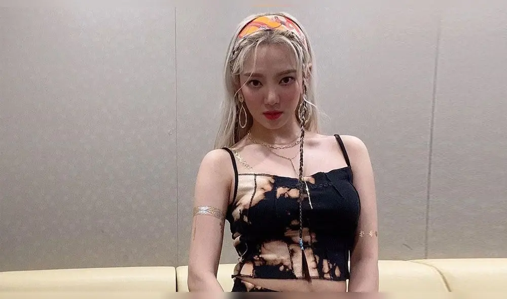 Desliza para ver más fotos de Hyoyeon de Girls Generation. Créditos: Instagram Desliza para ver más fotos de Hyoyeon de Girls Generation. Créditos: Instagram