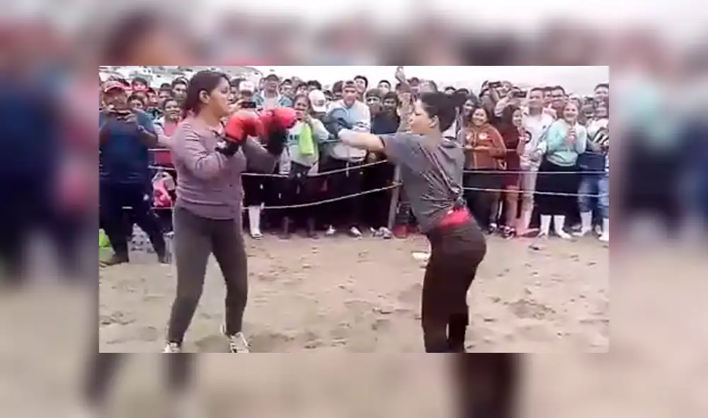 Facebook viral: increíble pelea de boxeo entre peruana y venezolana enfada a usuarios [VIDEO]