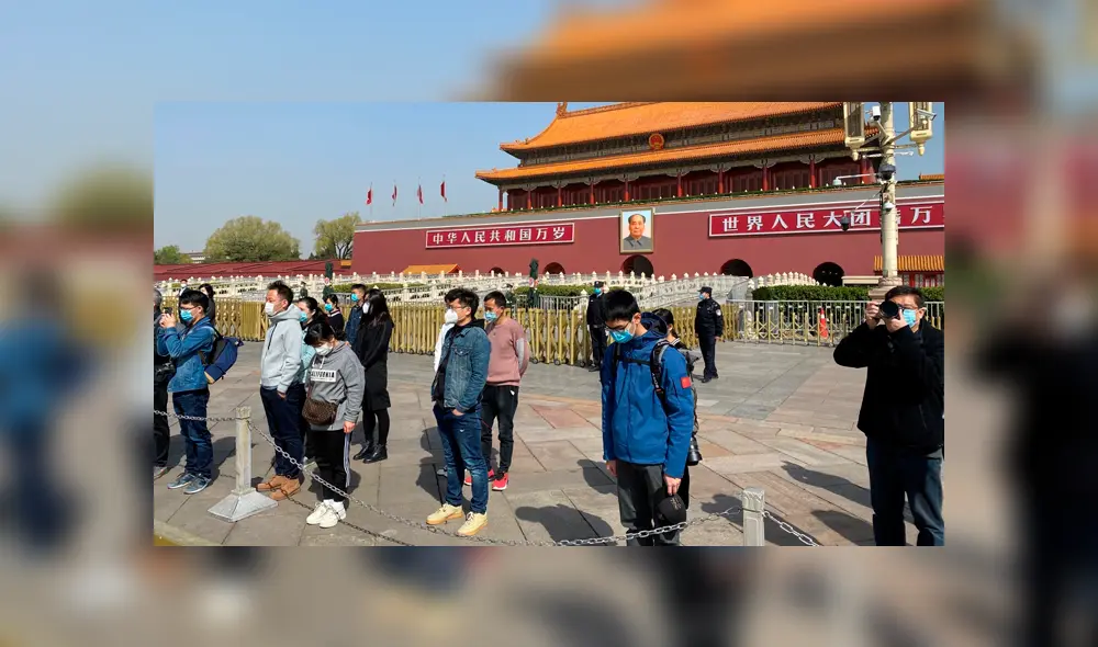 China guardó tres minutos de silencio por las víctimas y “mártires” del coronavirus [VIDEO Y FOTOS] 