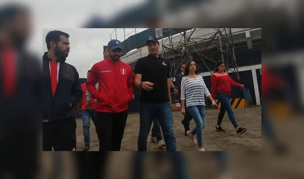 Empresario árabe y alcalde George Forsyth disputaron partido de fútbol en Matute [VIDEO]