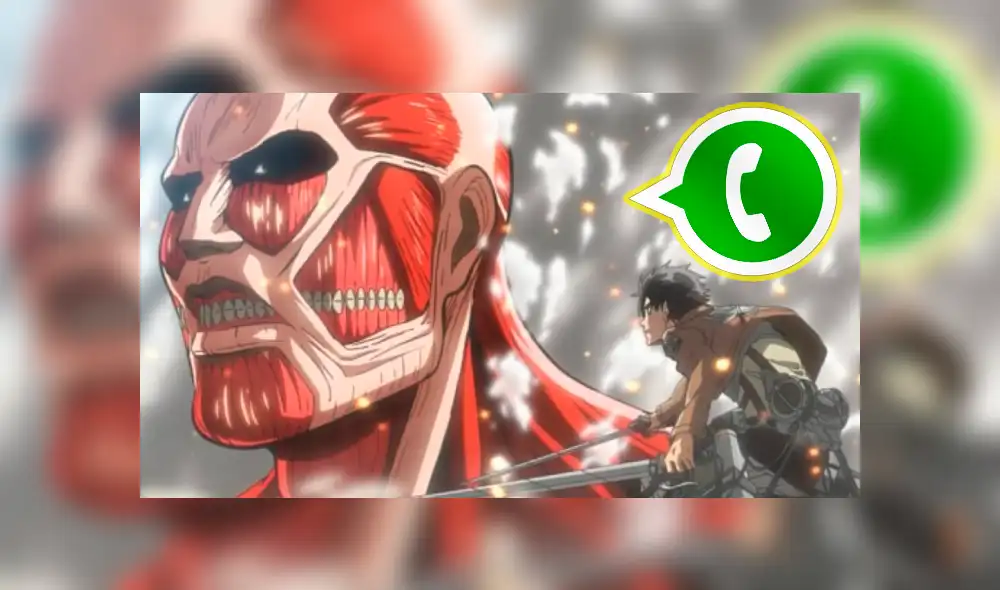 WhatsApp Trucos: Así podrás tener los stickers de ‘Shingeki no Kyojin’ que ya están disponibles en la app [FOTOS]
