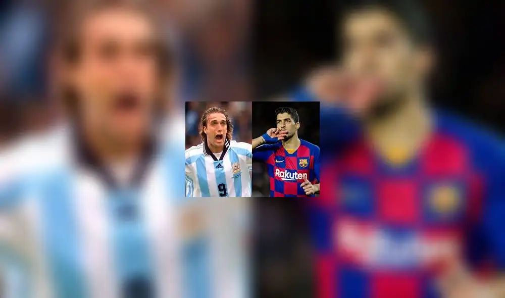 Luis Suárez revela que su ídolo siempre fue Gabriel Batistuta