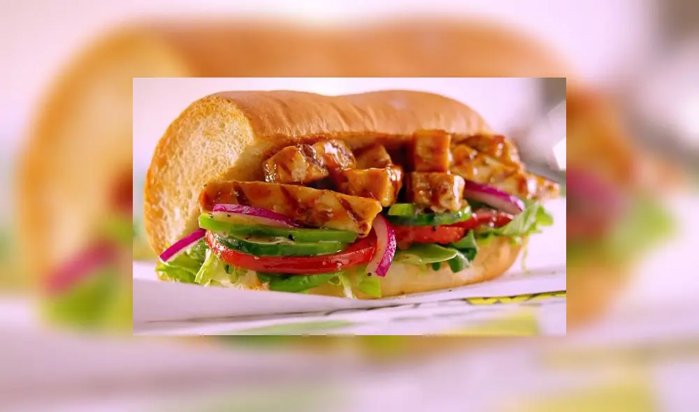Subway: la carne del sándwich de pollo teriyaki es cuestionada por ingredientes