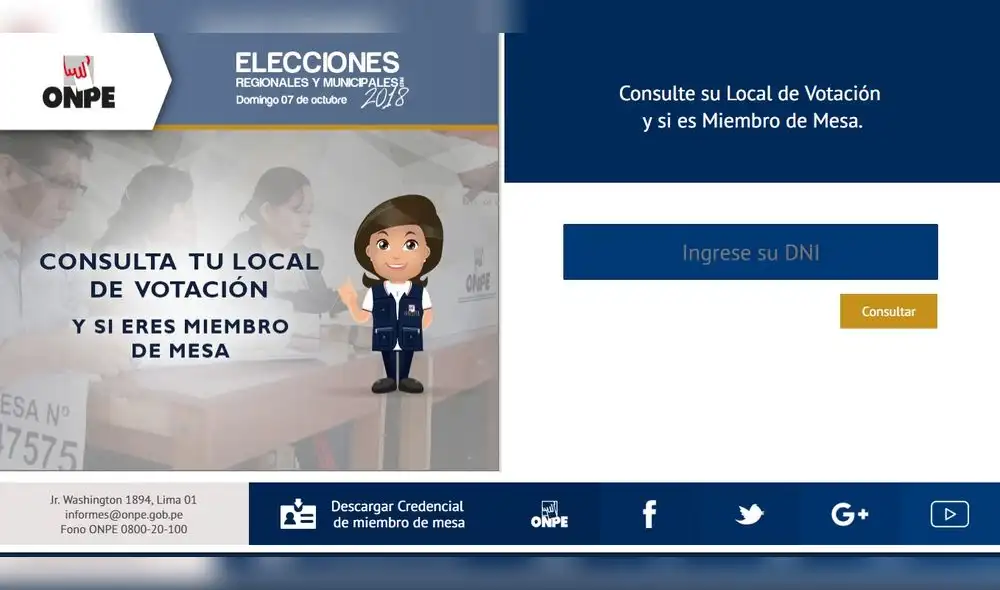 Elecciones 2018: ¿Cómo saber si soy miembro de mesa en los próximos comicios?