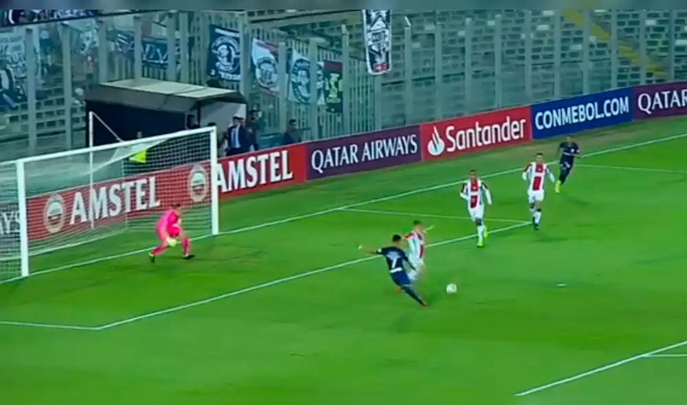 Alianza Lima vs Palestino: José Manzaneda se perdió el primer gol del partido [VIDEO] 