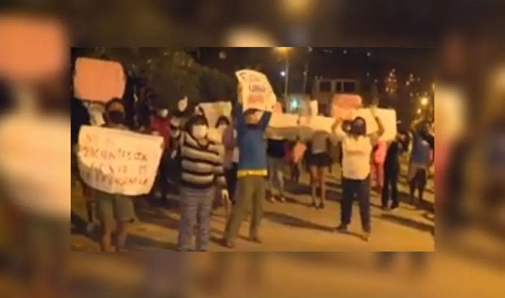 Vecinos temen contagiarse a causa del nuevo coronavirus. (Foto: Captura de video / América Noticias)