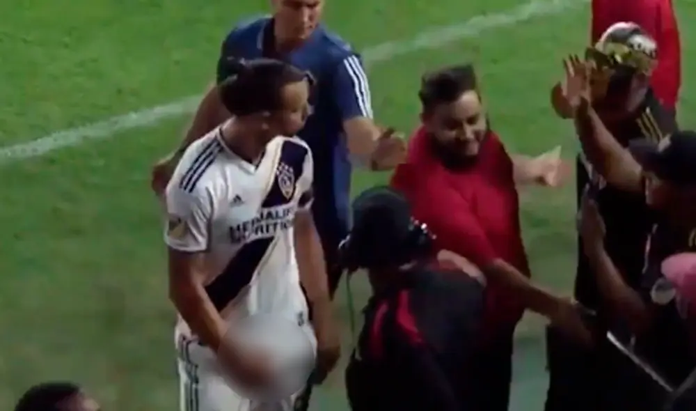 Luego de quedar eliminado con Los Angeles Galaxy en semifinales de la MLS Conferencia Oeste frente a su clásico rival, el sueco tuvo un fuerte cruce con un hincha de Los Angeles FC.