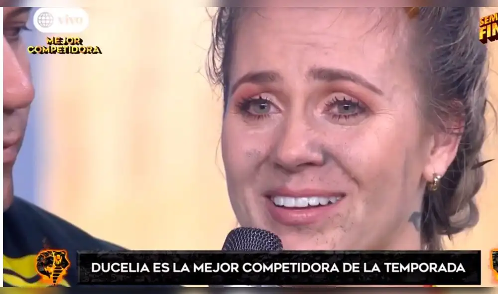 Ducelia Echevarría gana el título de "Mejor competidora" de "Esto es guerra" Ducelia Echevarría gana el título de "Mejor competidora" de "Esto es guerra"