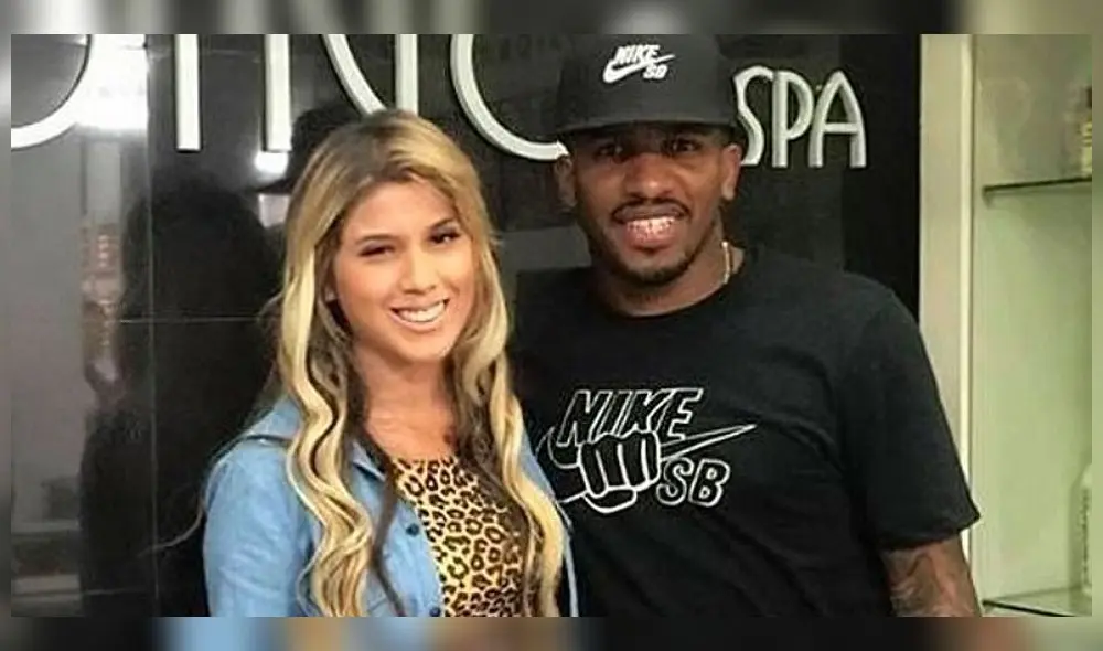 Jefferson Farfán y Yahaira Plasencia.