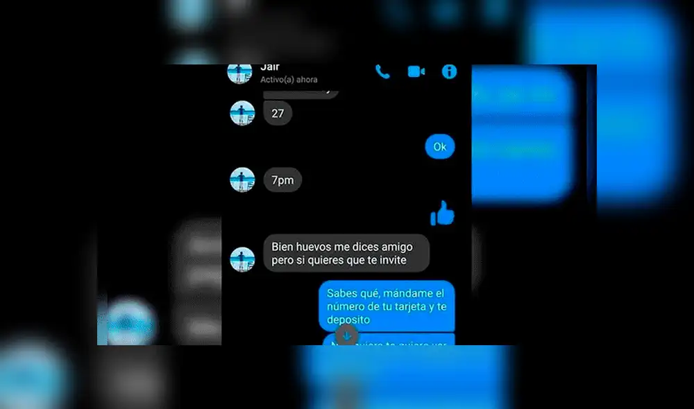 Facebook Messenger: Lo mandan a la 'friendzone' y se venga cobrándole la cuenta de la cita [FOTOS]