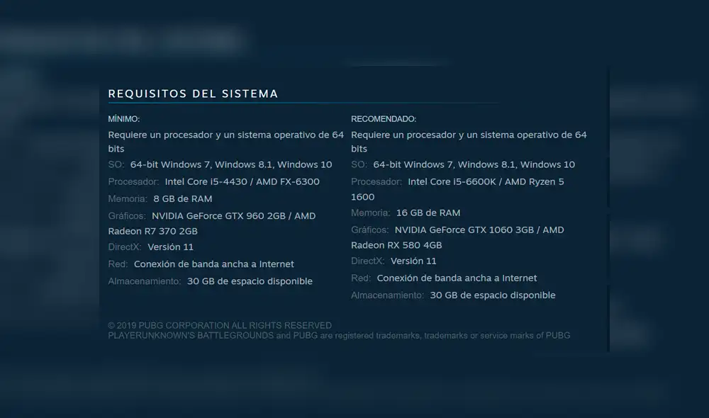 Si quieres jugarlo, asegúrate de que tu PC cumple con los requisitos mínimos.