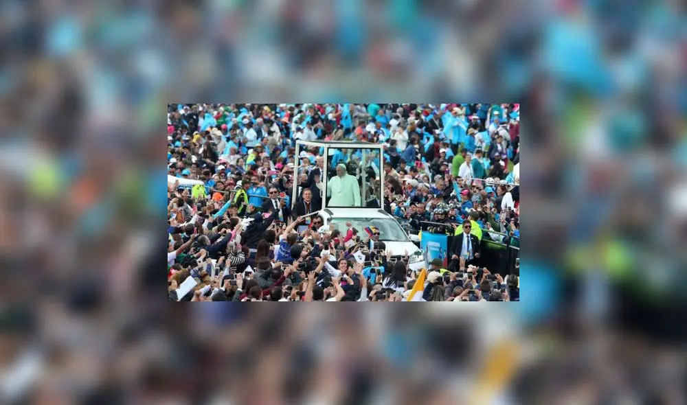 Visita de un papa bueno