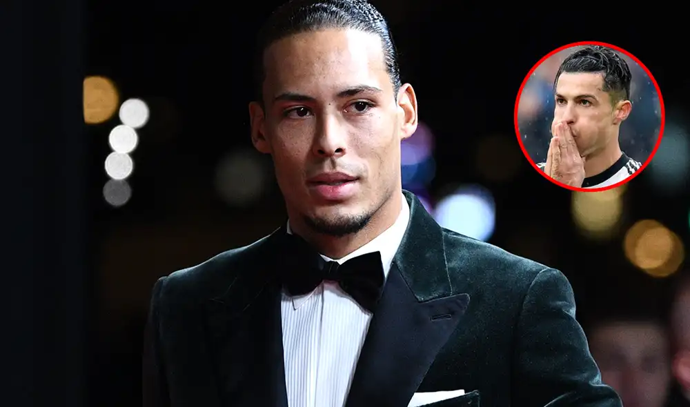 El central holandés fue consultado por la ausencia de Cristiano Ronaldo en la ceremonia del Balón de Oro y su reacción no pasó desapercibida. El central holandés fue consultado por la ausencia de Cristiano Ronaldo en la ceremonia del Balón de Oro y su reacción no pasó desapercibida.