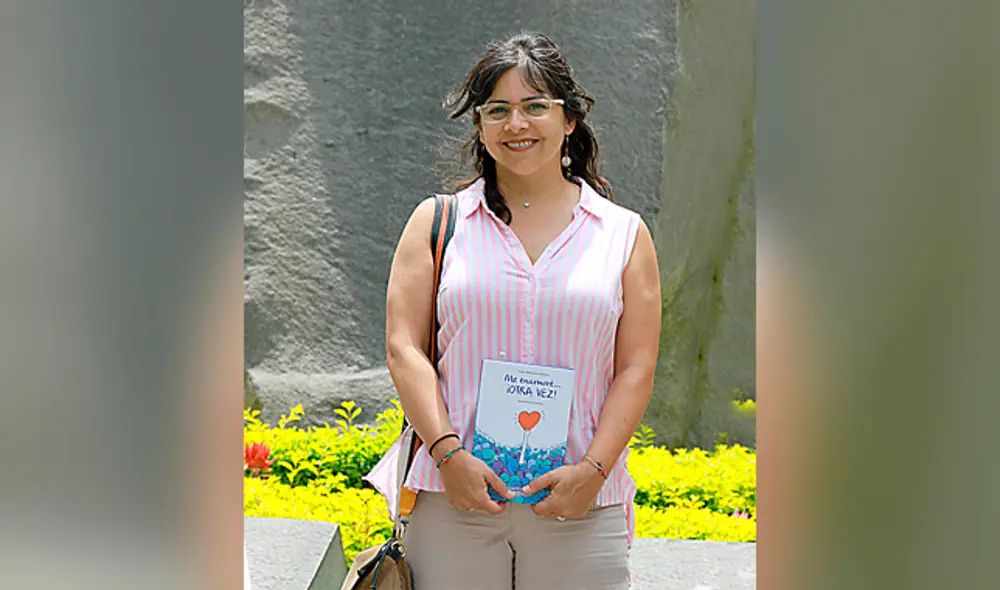 Isabel Menéndez ha publicado el libro juvenil Me enamoré... ¡otra vez! (Foto: Virgilio Grajeda)