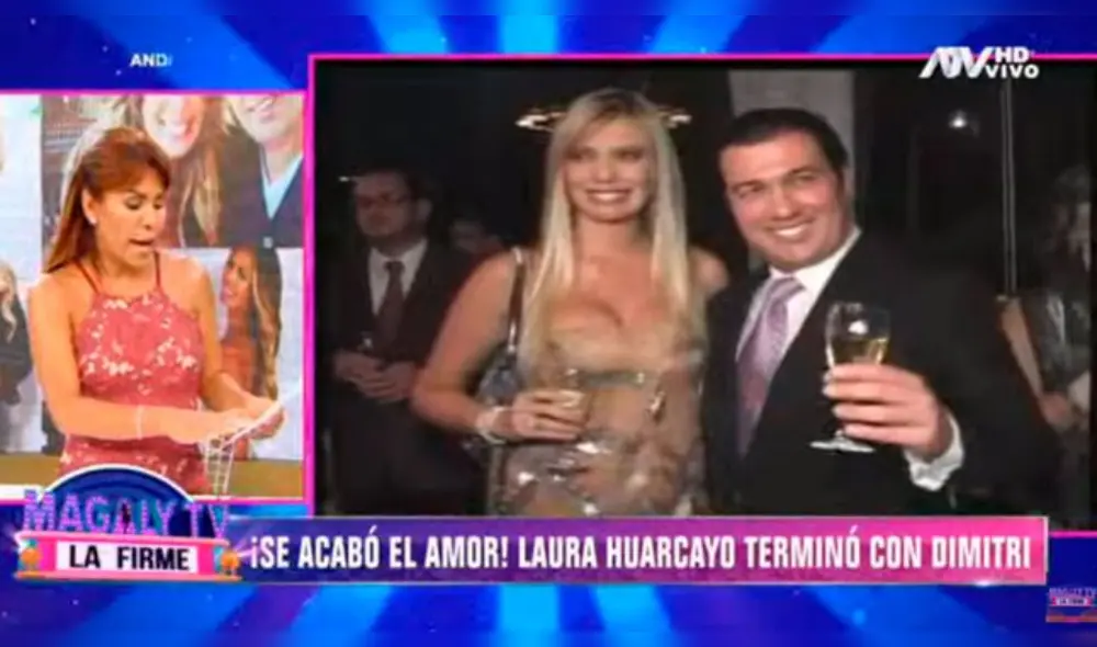 Laura Huarcayo se pronuncia sobre el fin de su matrimonio con Dimitri Karagounis y asegura estar tranquila Laura Huarcayo se pronuncia sobre el fin de su matrimonio con Dimitri Karagounis y asegura estar tranquila