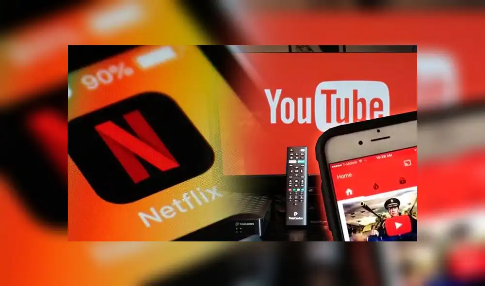 Netflix y YouTube reducirán la calidad de su red en Europa ante emergencia sanitaria. Foto: Composición Netflix y YouTube reducirán la calidad de su red en Europa ante emergencia sanitaria. Foto: Composición