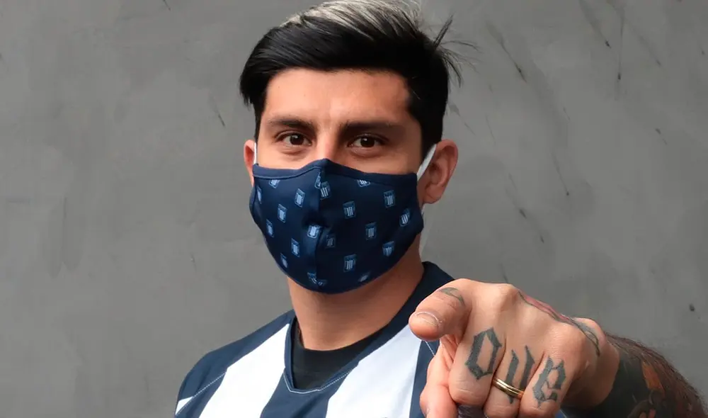 Patricio Rubio se puso por primera vez la camiseta de Alianza Lima. (FOTO: Alianza Lima).
