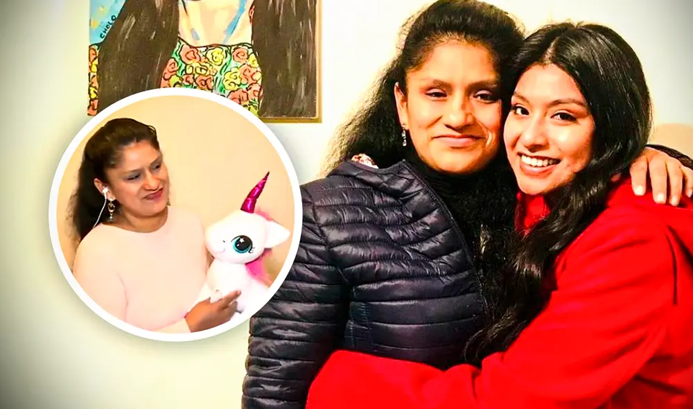 Wendy Sulca sorprendió a su mamá, Lidia Quispe, en su cumpleaños al presentarle su nueva casa. Foto: Composición Gerson Cardoso / Captura / Archivo Wendy Sulca