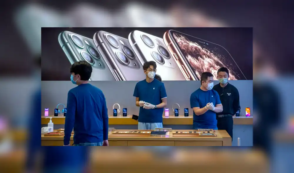 Desliza a la izquierda para saber más sobre cómo está afectando el coronavirus al gigante Apple.