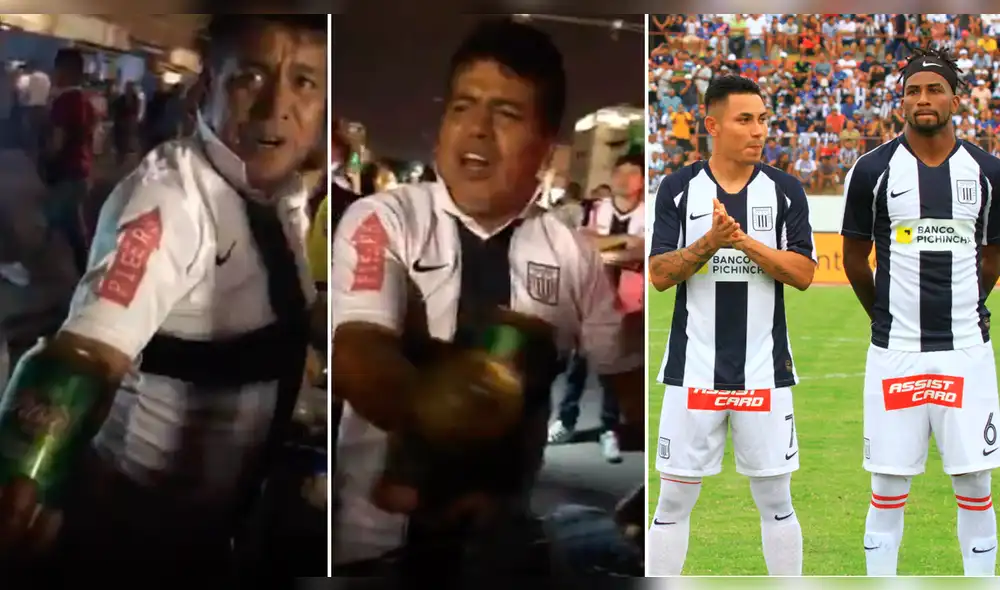 Alianza Lima: vendedor se inspira en Carlos Ascues y Jean Deza para vender cervezas.