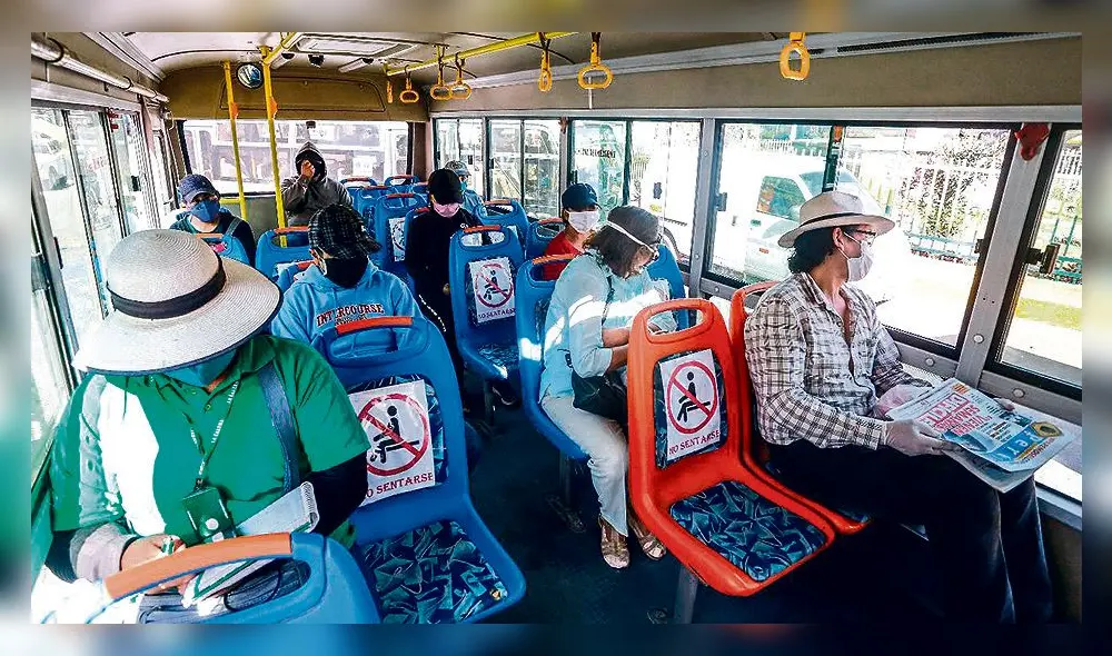 Resultados. Trabajadores de buses y taxis se contagiaron.