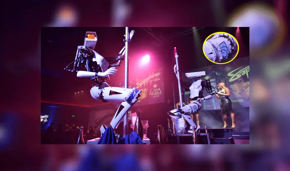 Francia: Robots-strippers se roban las miradas en los bares nocturnos [FOTOS Y VIDEO]