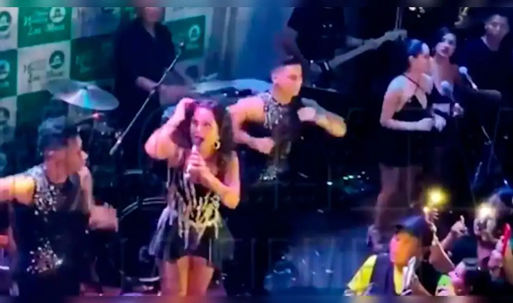 Daniela Darcourt es agredida en discoteca Foto: captura Daniela Darcourt es agredida en discoteca Foto: captura